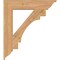 Ekena Millwork Merced Traditional Smooth Bracket, Western Red Cedar, 5 1/2"W x 32"D x 36"H BKT06X32X36MRC01SWR - alternate 4